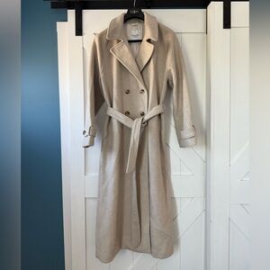 Beautiful Abercrombie & Fitch Double-breasted Long Winter Coat - Large Tall